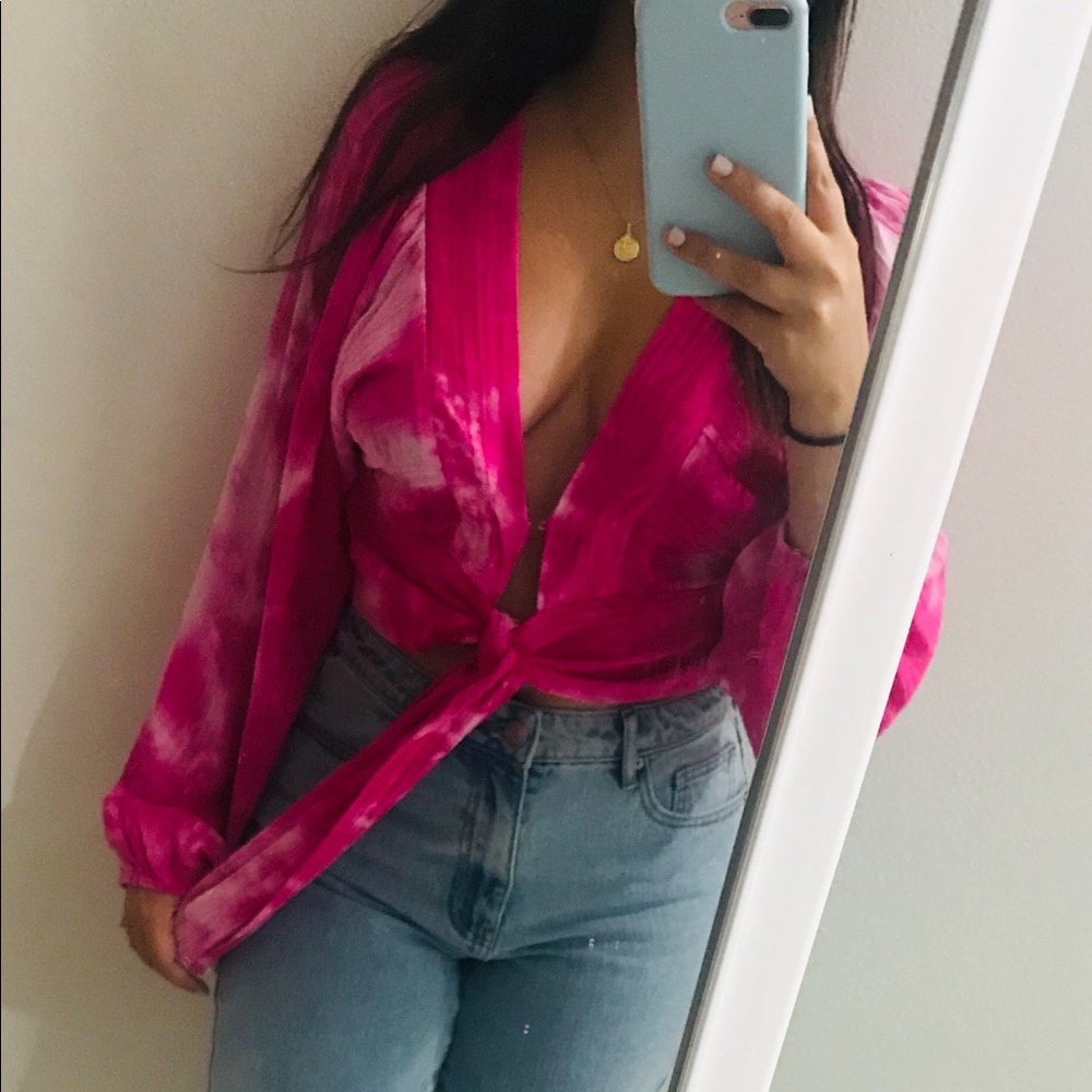 Tie Dye Bohemian Top from Boutique